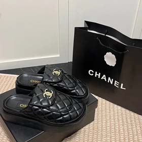 Chanel Thick-soled slippers -0463  