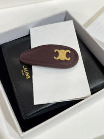 Celine Arc de Triomphe logo water drop bread hairpin-0044  