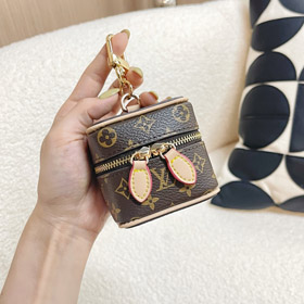 Louis Vuitton LV Mini Cosmetic Bag Coin Purse Keychain Pendant Ornament-0415  
