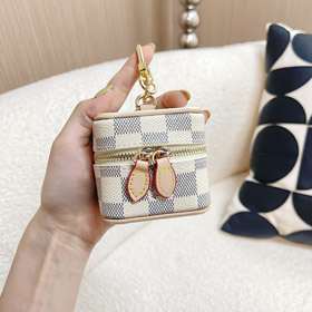 Louis Vuitton LV Mini Cosmetic Bag Coin Purse Keychain Pendant Ornament-3738  