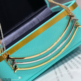 Tiffany smiley face necklace-3868  