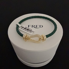 Feiden full diamond diamond horseshoe buckle bracelet-3880