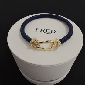 Feiden full diamond diamond horseshoe buckle bracelet-0469  