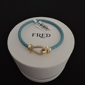 Feiden full diamond diamond horseshoe buckle bracelet-0481