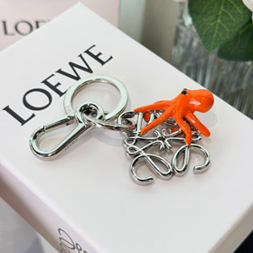 Loewe Octopus Keychain Bag Charm-3906  