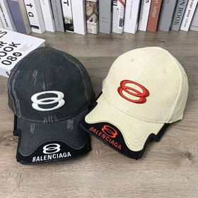 Balenciaga Cotton Polyester Peaked Cap-2747  
