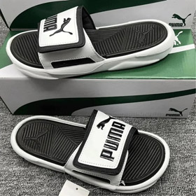 PUMA Royalcat Comfort Velcro Sports Rubber Sole Sewing Flip Flops-2912