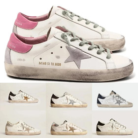 Golden Goose leather low-top lace-up fashion sneakers old version-2913