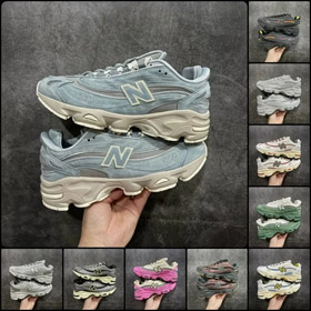 KITH New Balance NB fabric wear-resistant low-top running shoes-2920